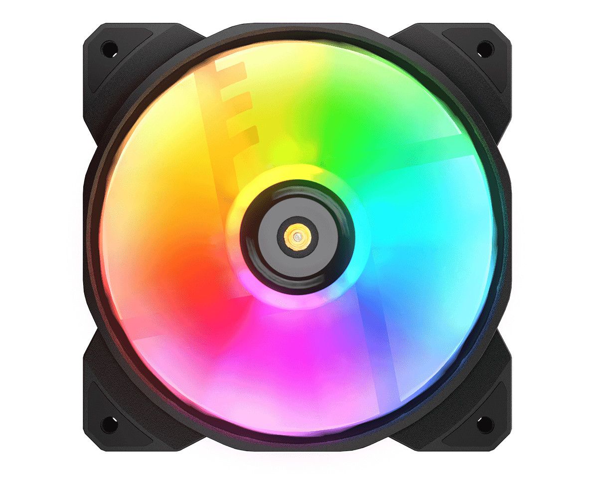 Cougar CF-MHP12HB3-RGB 12cm Air Cooler - Black & White