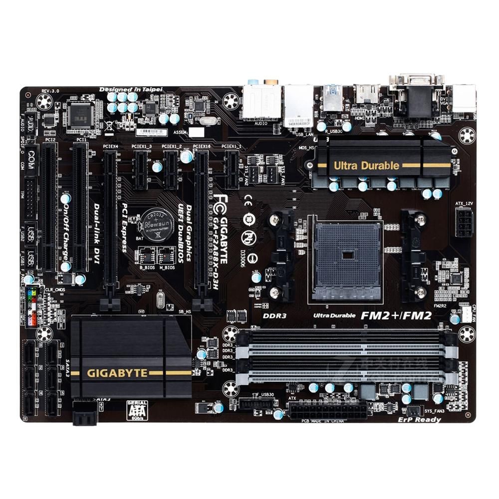Gigabyte F2A88X-D3H Motherboard