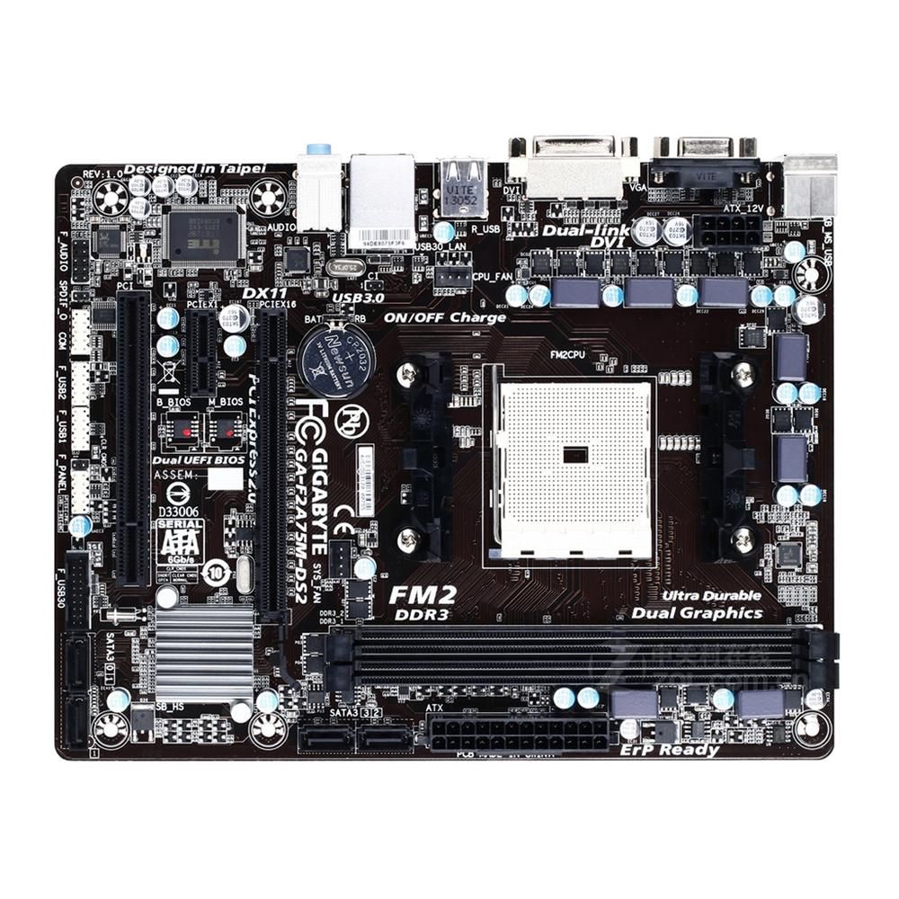 Gigabyte GA-F2A75M-DS2 Motherboard