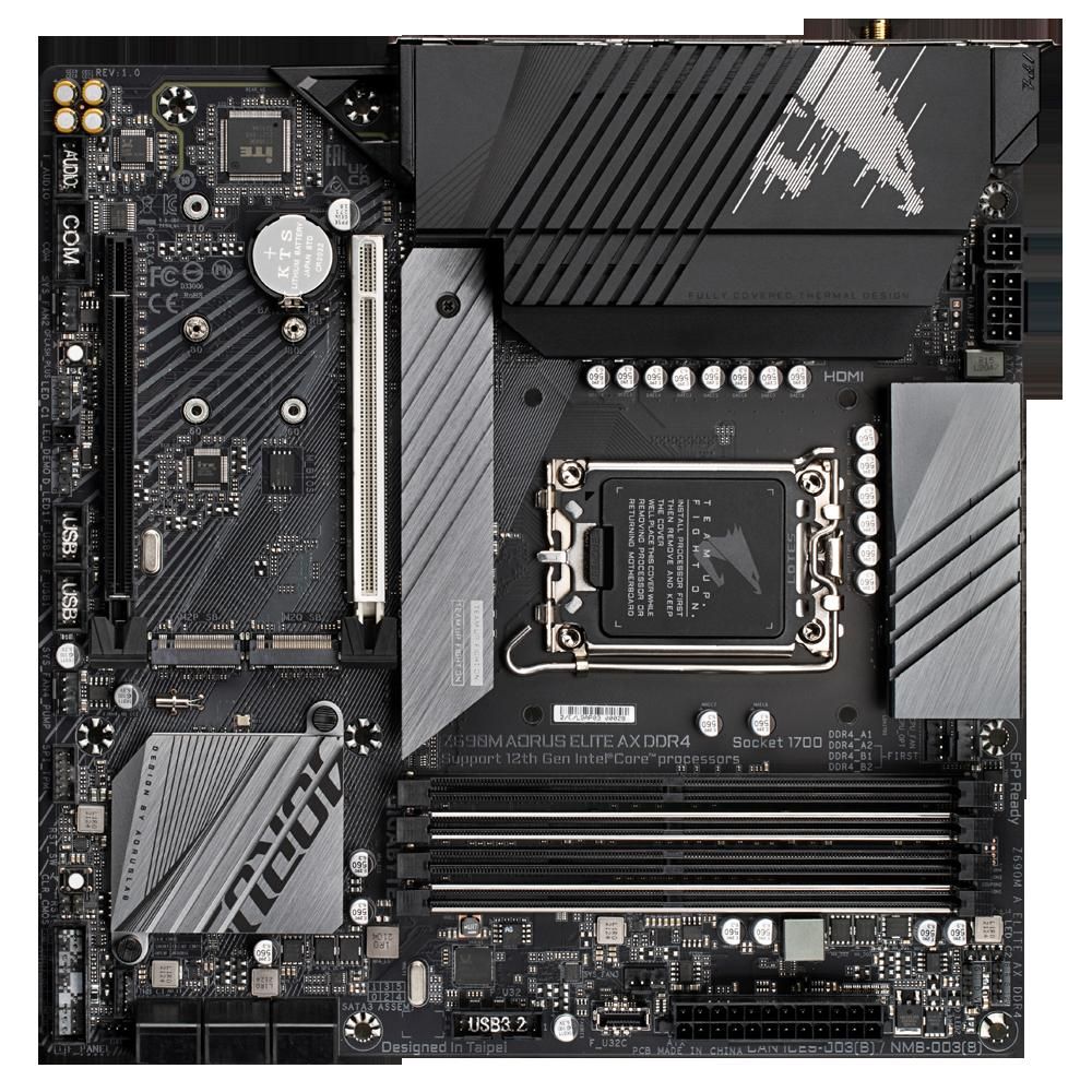 Gigabyte Z690M Aorus Elite AX DDR4 Motherboard