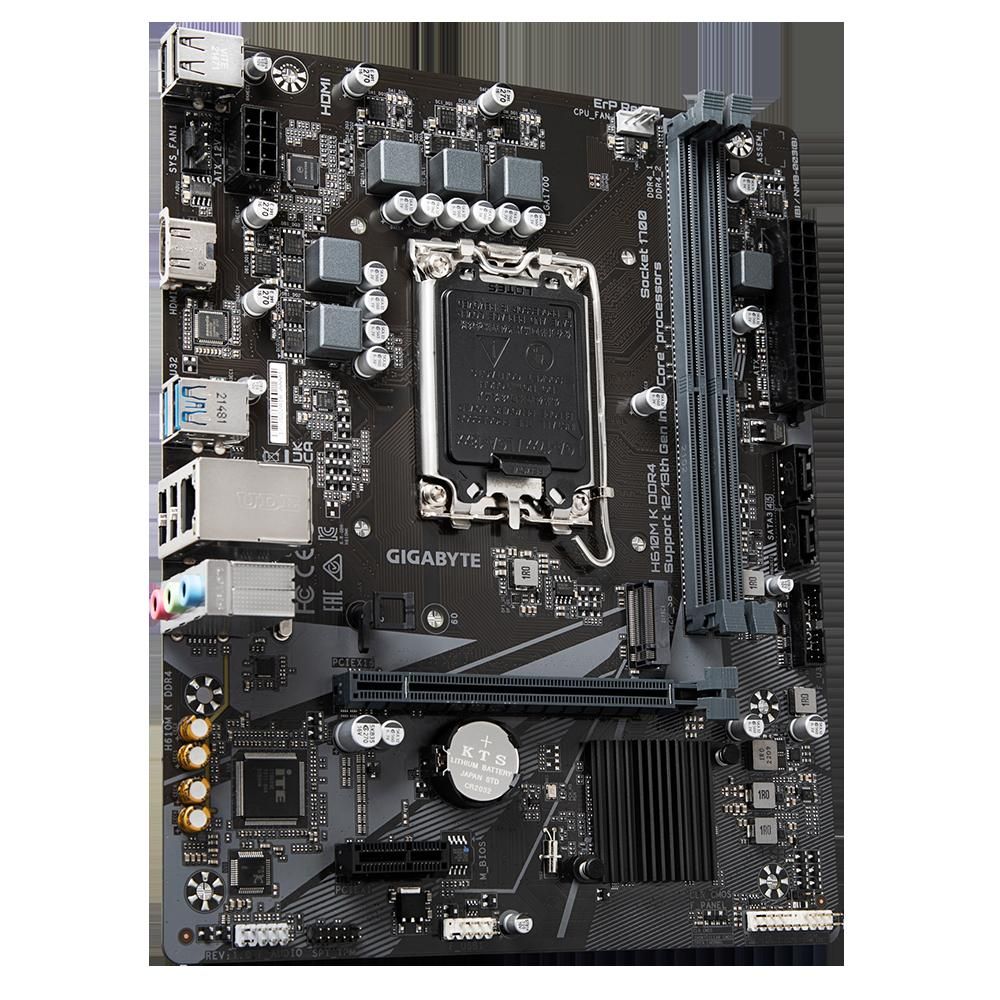 Placa base Gigabyte H610M K DDR4