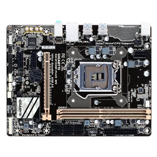 Placa base Gigabyte X150M-PLUS WS (rev. 1.0) - Intel C232, LGA 1151, DDR4, 32GB
