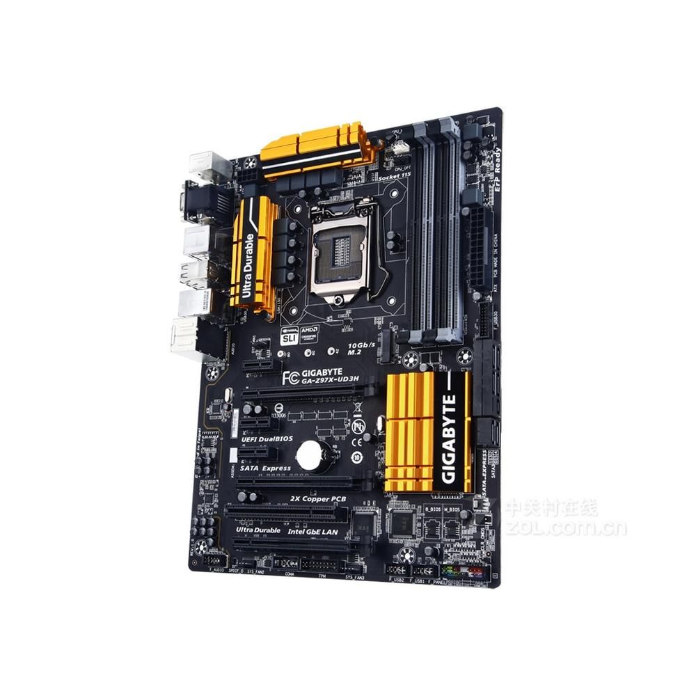 Gigabyte Z97X-UD3H (rev. 1.0) Intel Z97 LGA 1150 DDR3 32GB ATX Motherboard