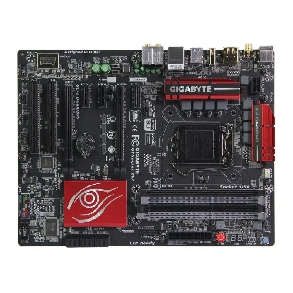 Gigabyte G1.Sniper Z97 (rev. 1.x) Motherboard