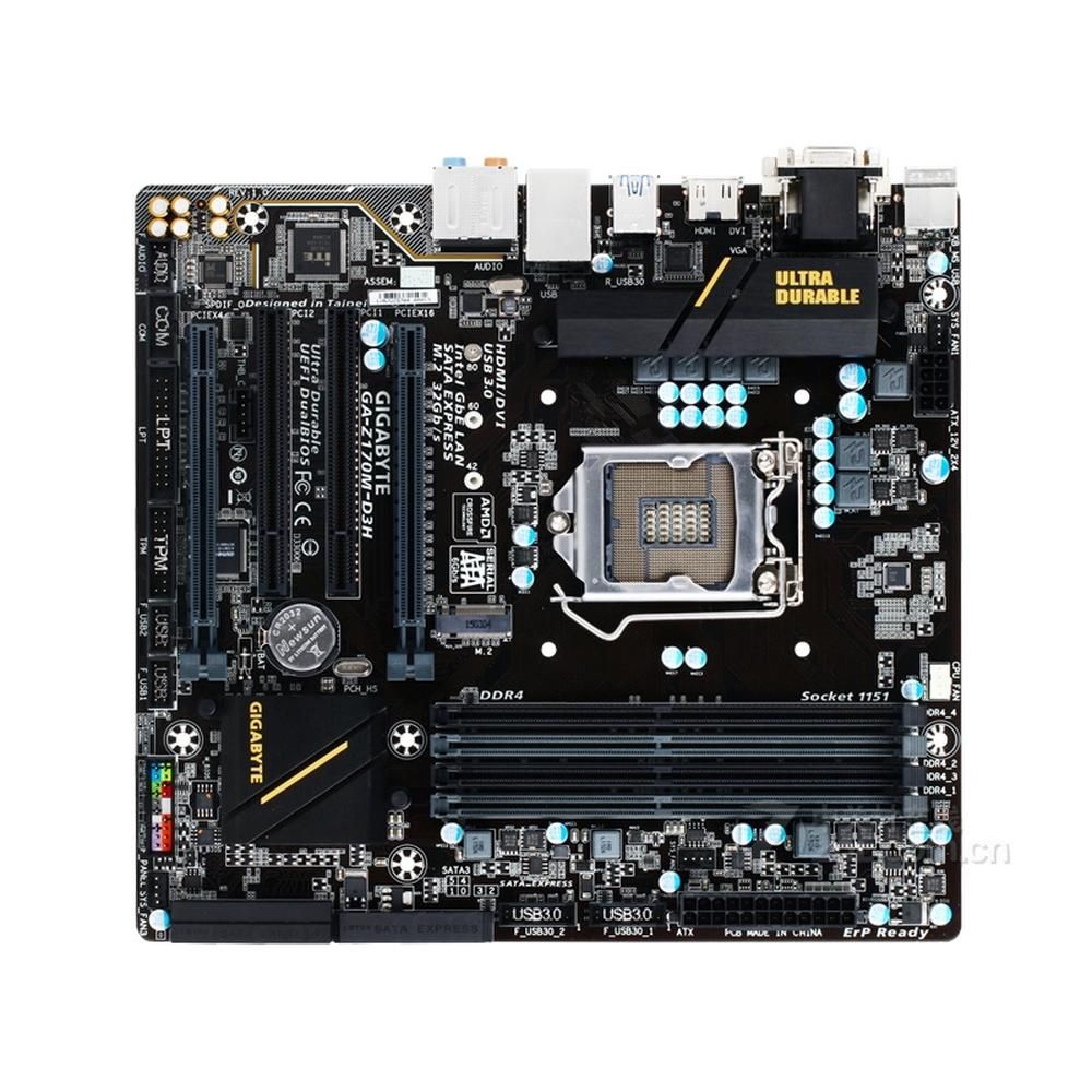 Gigabyte Z170M-D3H (rev. 1.0) Motherboard