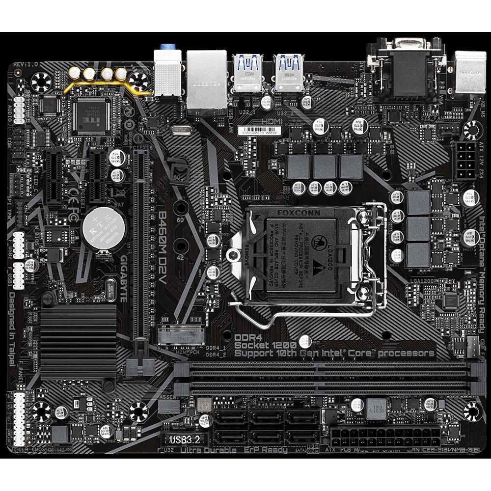 Placa base Gigabyte GA-B460M D2V