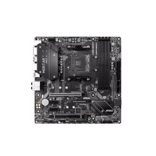 Placa base MSI B450M MORTAR MAX, AMD B450, DDR4 128GB, Micro ATX