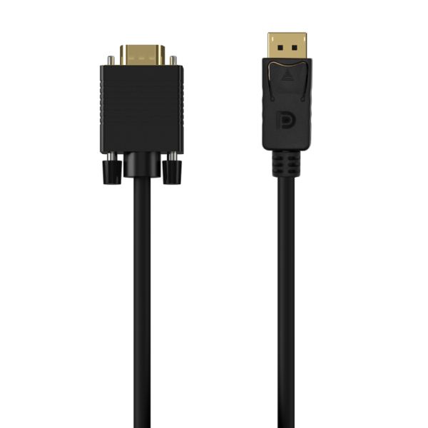 Câble et adaptateur vidéo AISENS DisplayPort vers VGA, 1 m