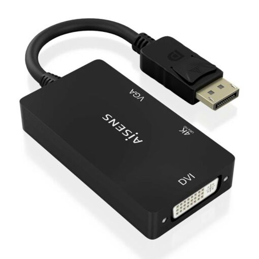 Câble AISENS DisplayPort vers VGA/HDMI/DVI