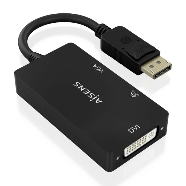 AISENS DisplayPort to VGA/HDMI/DVI Cable