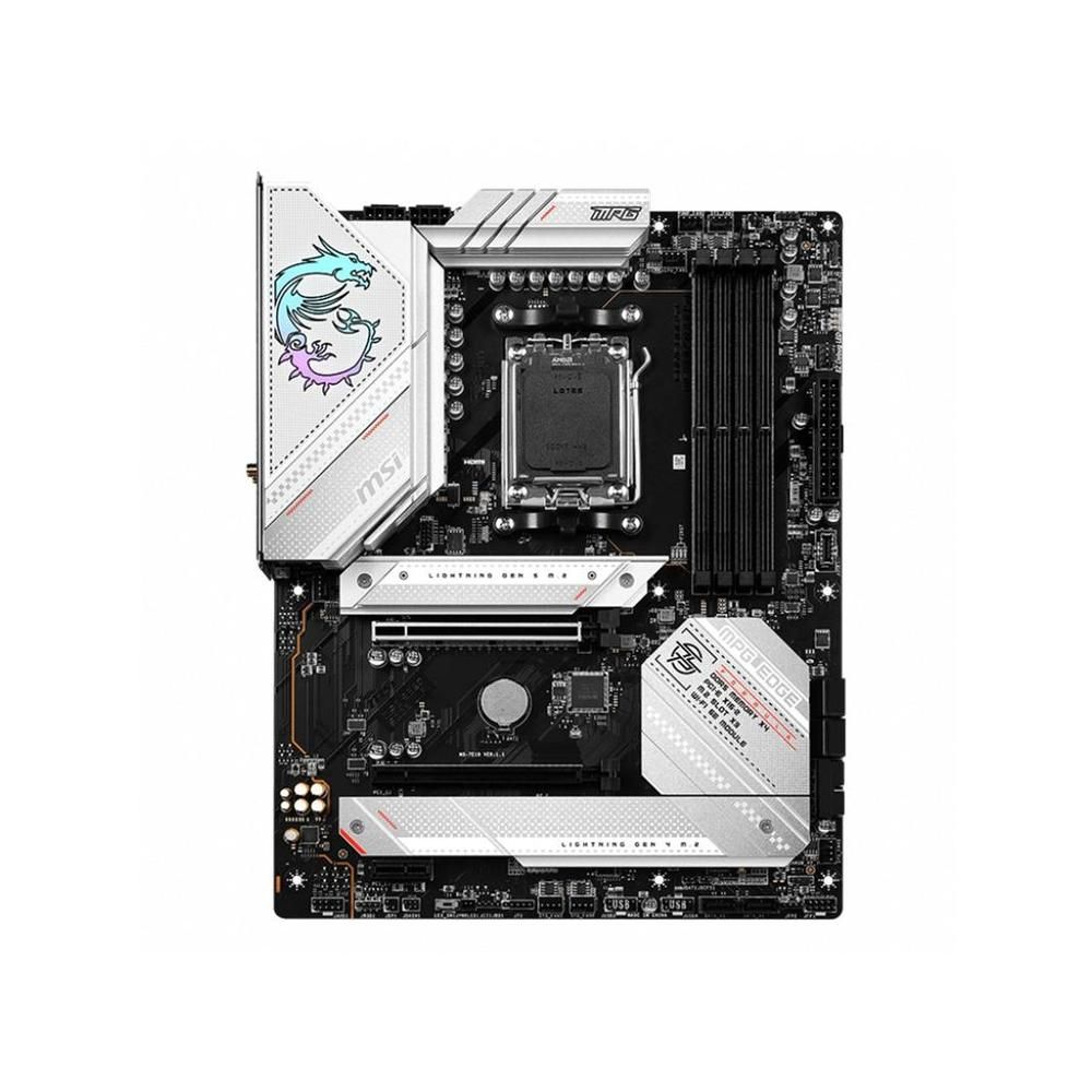 MSI MPG B650 EDGE WIFI Motherboard, AMD B650, AM5 Socket, 256GB DDR5, ATX