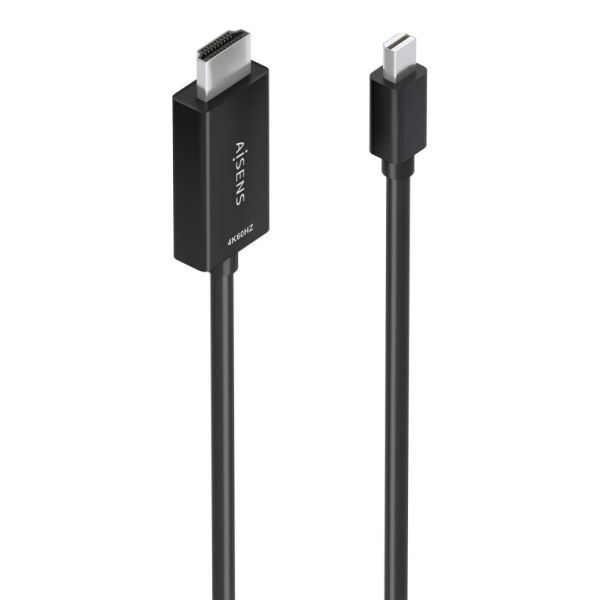 AISENS Mini DisplayPort to HDMI Cable 1m Black