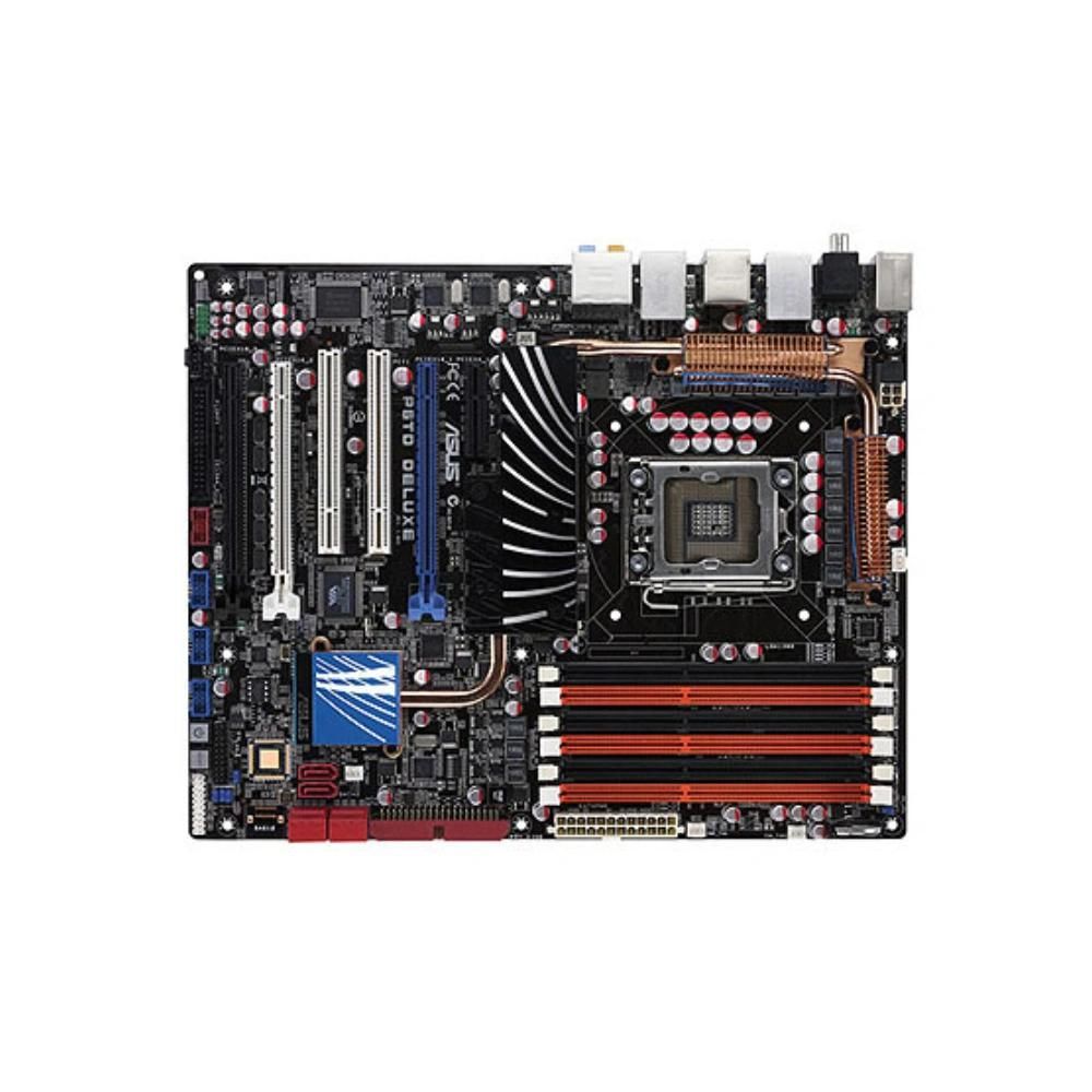 ASUS P6TD Deluxe Motherboard - Intel X58, LGA 1366, DDR3 24GB