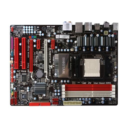 Placa base Biostar TA870+ AMD 870 con 16 GB DDR3 y ATX