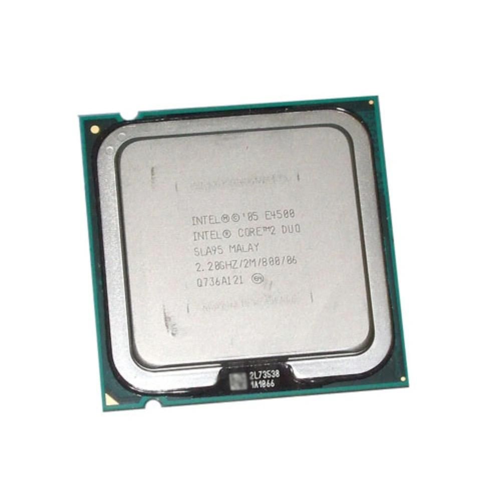 Intel Core 2 Duo E4500 Processor, 2.2GHz, 2 Cores, 65nm, LGA 775, 65W