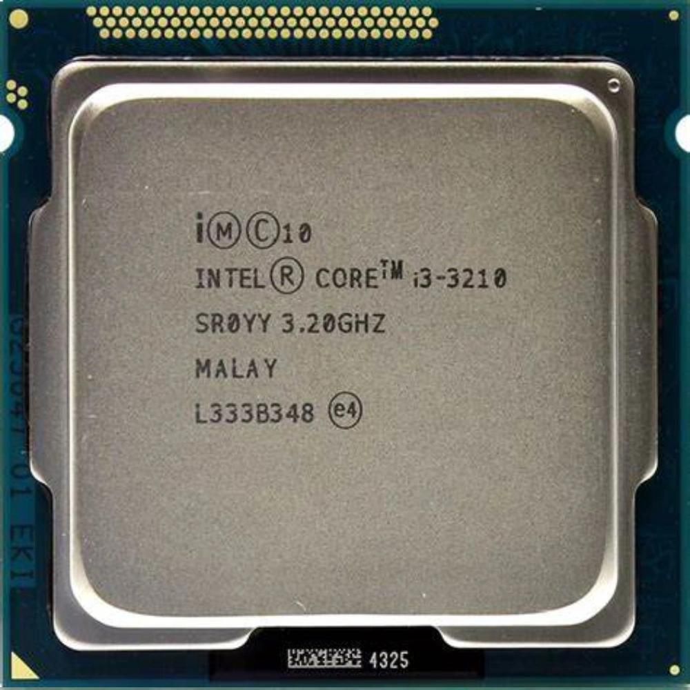 Intel Core i3 Processor, 3.2GHz, 2 Cores, 4 Threads, 22nm, LGA 1155, 55W