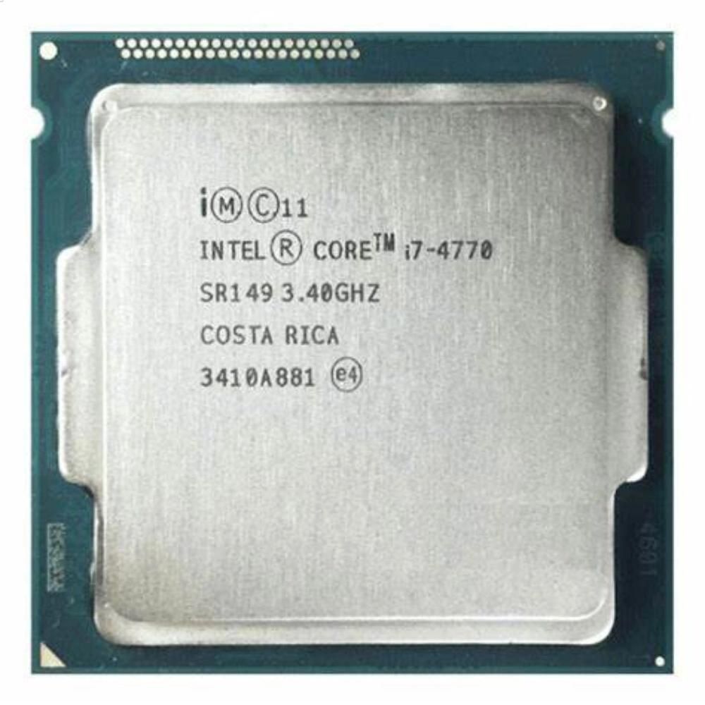 Intel Core i7 4770, 3.4GHz, 4 Cores, 8 Threads, 22nm, LGA 1150, 84W