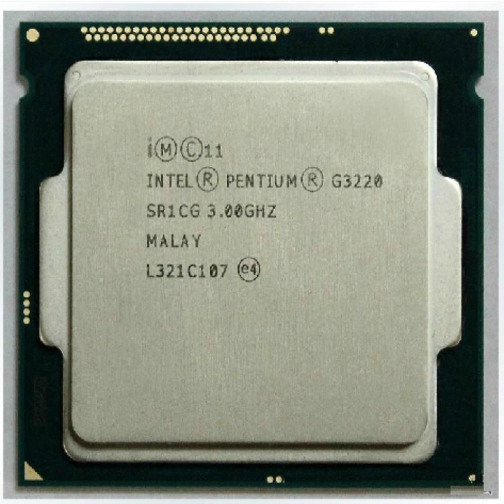 Intel Pentium G3220 Processor, 3GHz, 2 Cores, 2 Threads, 22nm, LGA 1150, 54W