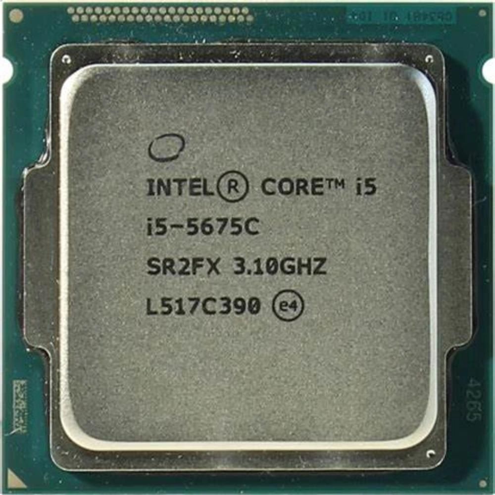 Intel Core i5 5675C Processor, 3.1GHz, 4 Cores, 4 Threads, 14nm, LGA 1150, 65W