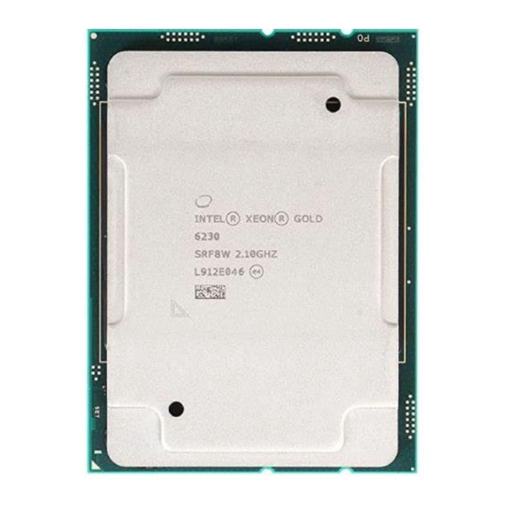 Intel Xeon Gold 6230 CPU, 2.1GHz, 20 Cores, 40 Threads, 14nm, LGA 3647, 125W