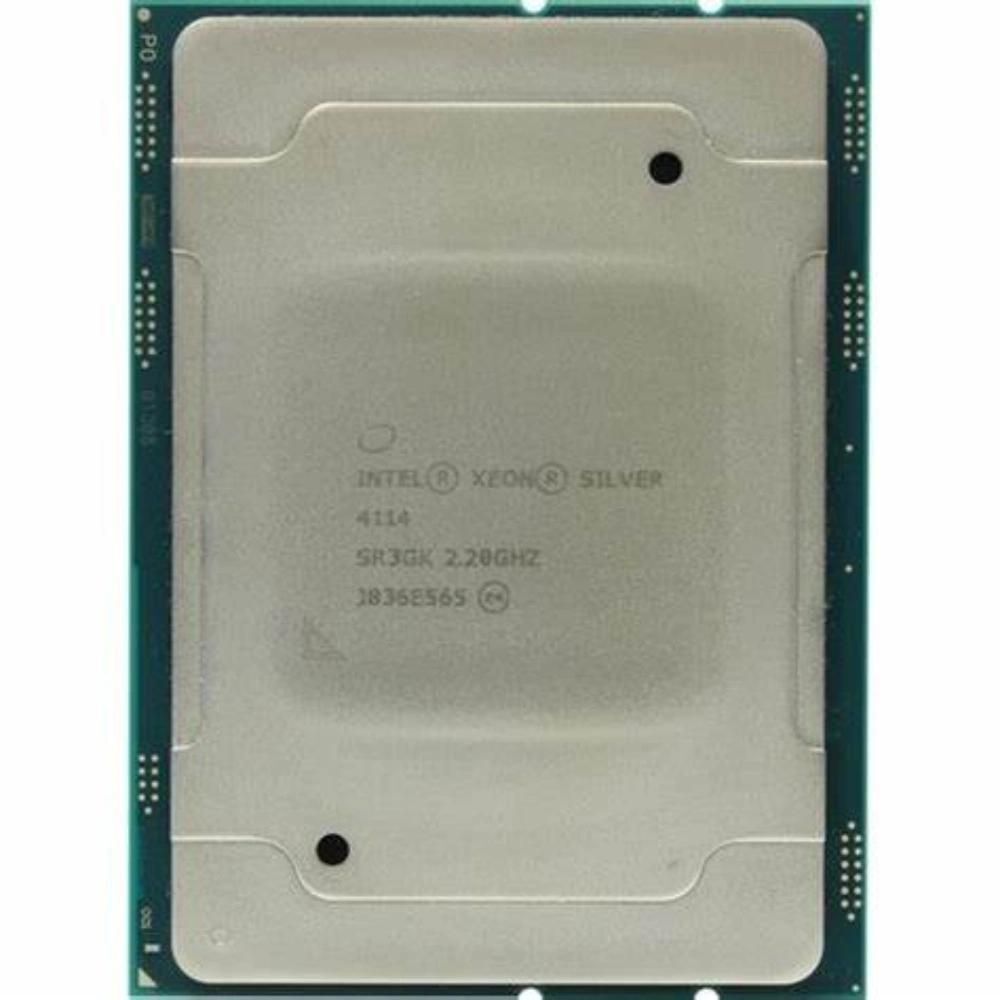 Intel Xeon Silver 4114 CPU, 2.2GHz, 10 Cores, 20 Threads, 14nm, LGA 3647, 85W