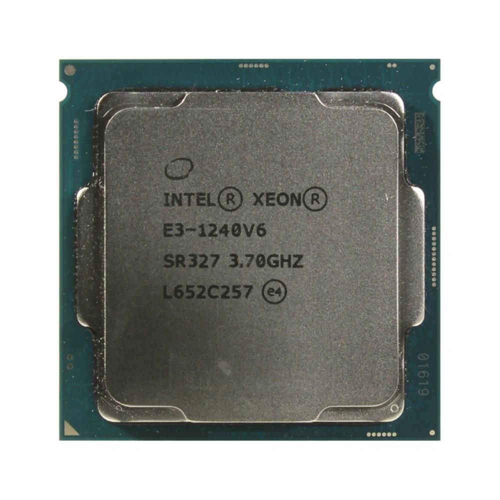 Intel Xeon E3-1240 v6 3.7GHz 4 Core 8 Thread CPU