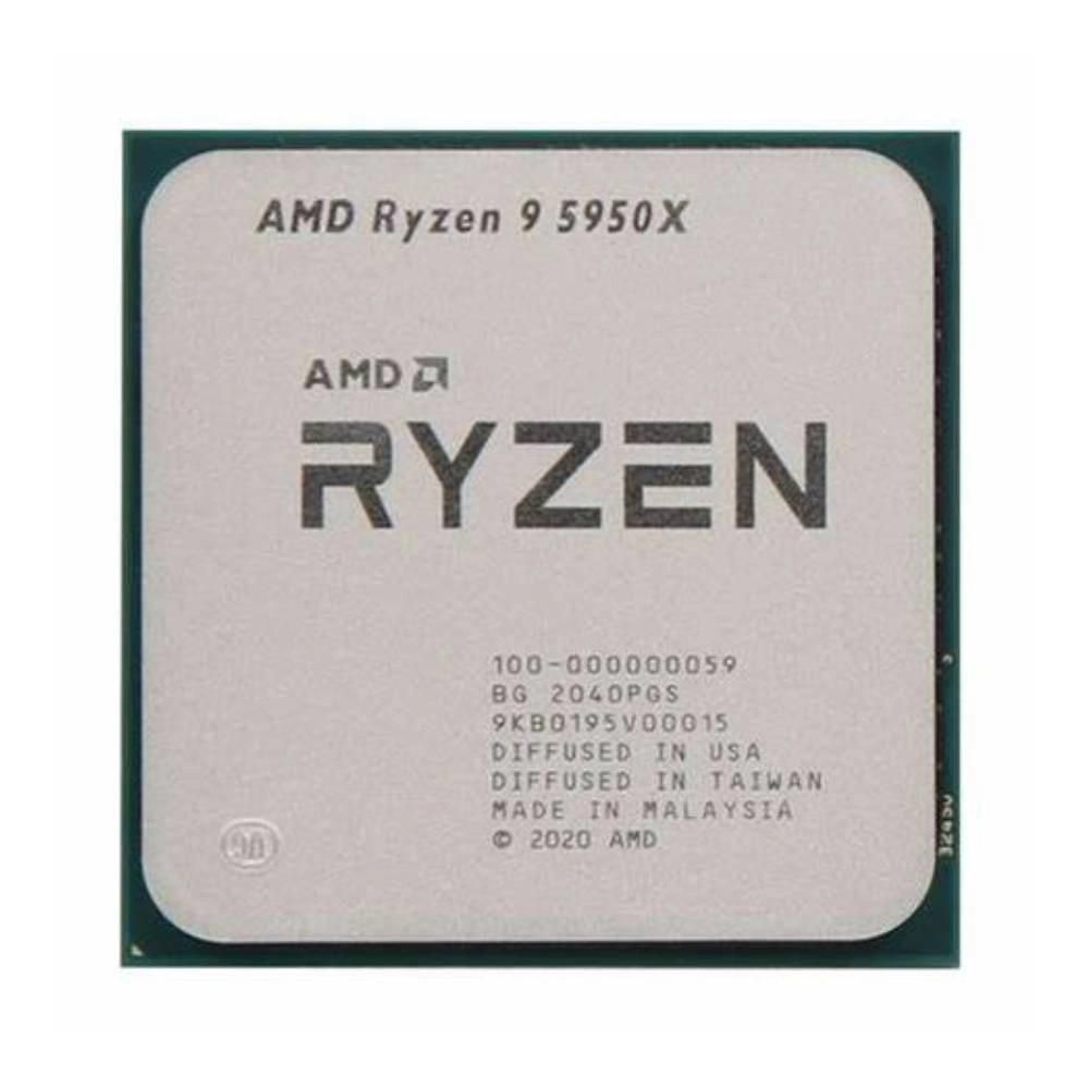 AMD Ryzen 9 5950X - 3.4GHz, 16 Cores, 32 Threads, 7nm, AM4 Socket, 105W
