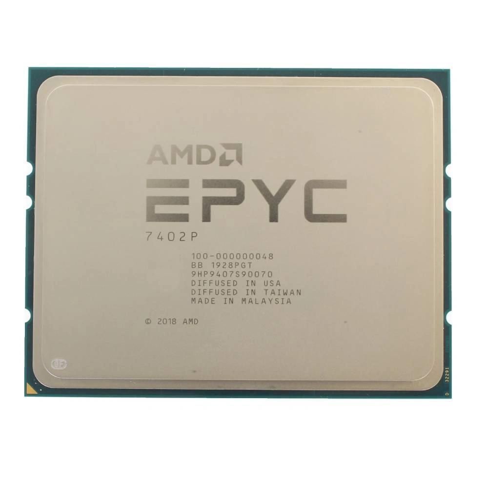 AMD EPYC 7402P - 2.8GHz, 24 Cores, 48 Threads, 7nm SP3, 180W
