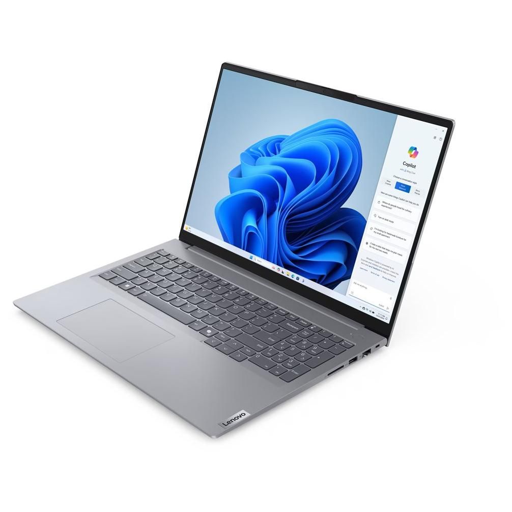 Lenovo ThinkBook 16 G7 - Écran 16'', Ryzen 5, 16 Go de RAM, 512 Go SSD, Gris (Clavier AZERTY)
