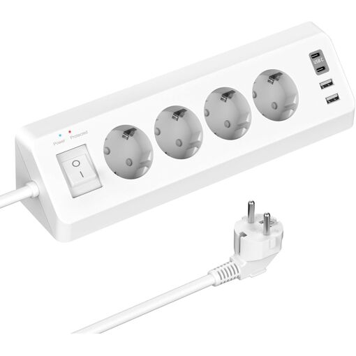 MAEC GROUPE CAHORS Electric Power Strip Surge Protector