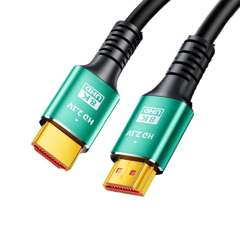 Cable HDTV 2.1 Ultra HD 8K - Edición Gaming, Verde