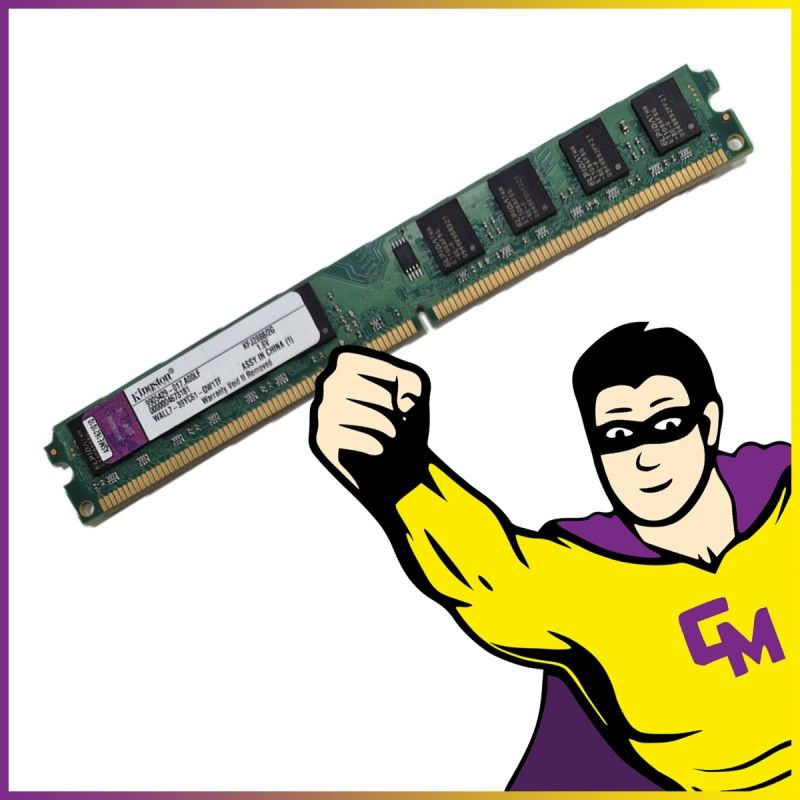 Kingston 2GB DDR2 RAM (KFJ2888/2G, PC2-4200, 533MHz, CL4, 1.8V)
