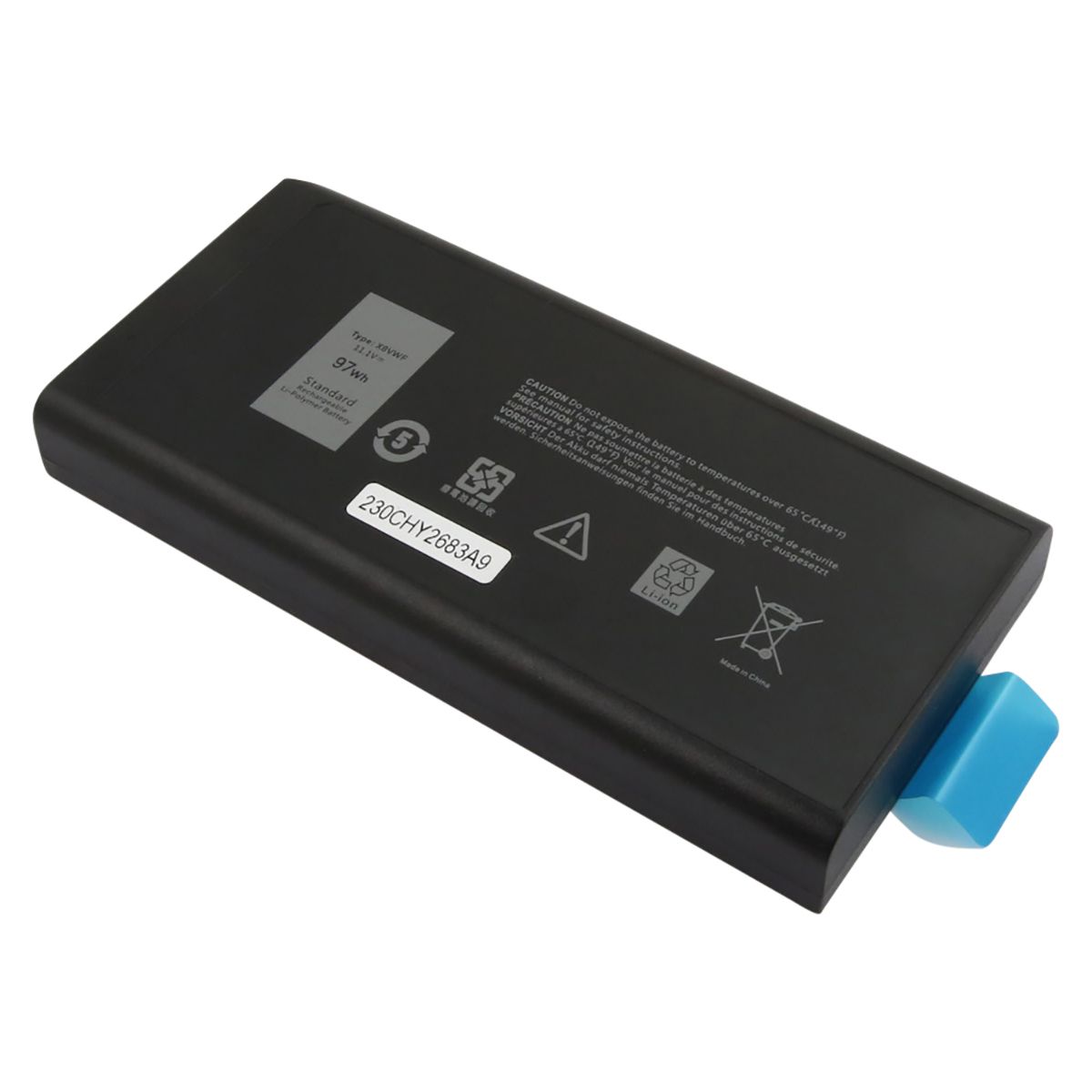 Batería de repuesto Avizar para Dell Latitude 5404/7404 Li-ion 11.1V 8740mAh Negro