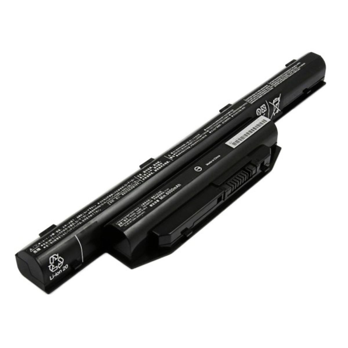 Batería Avizar de Litio para Fujitsu LifeBook E733/E743 10.8V 6000mAh 72Wh Negra