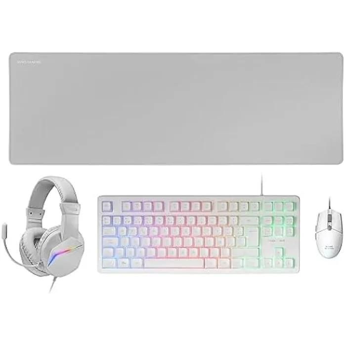 Mars Gaming MCP-RGB3 - Gaming Keyboard + Mouse + Headset + Mousepad