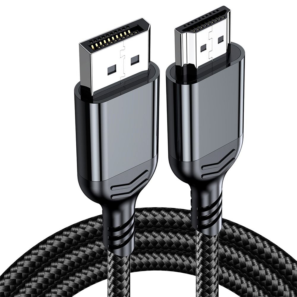 Cable Adaptador DisplayPort a HDMI 4K@30Hz - Transferencia de Audio y Video de Alta Definición 1,8m