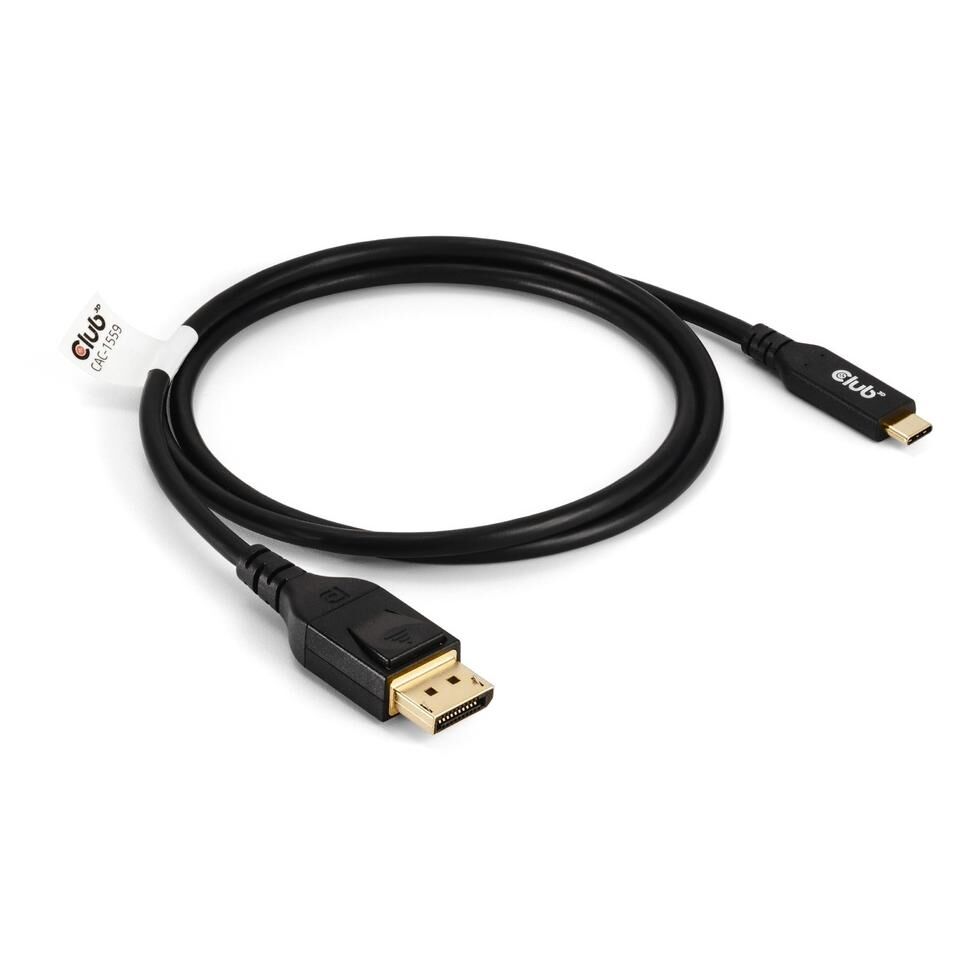 Club 3D USB Type-C to DisplayPort Cable - 1m Black