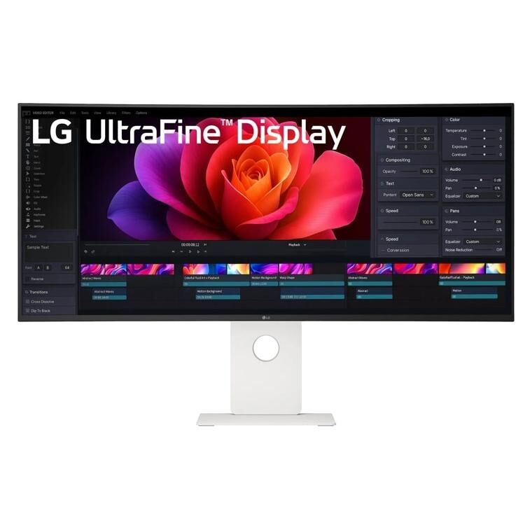LG 40U990A-W 40" WUHD Screen, 5120 x 2160 Resolution, Black