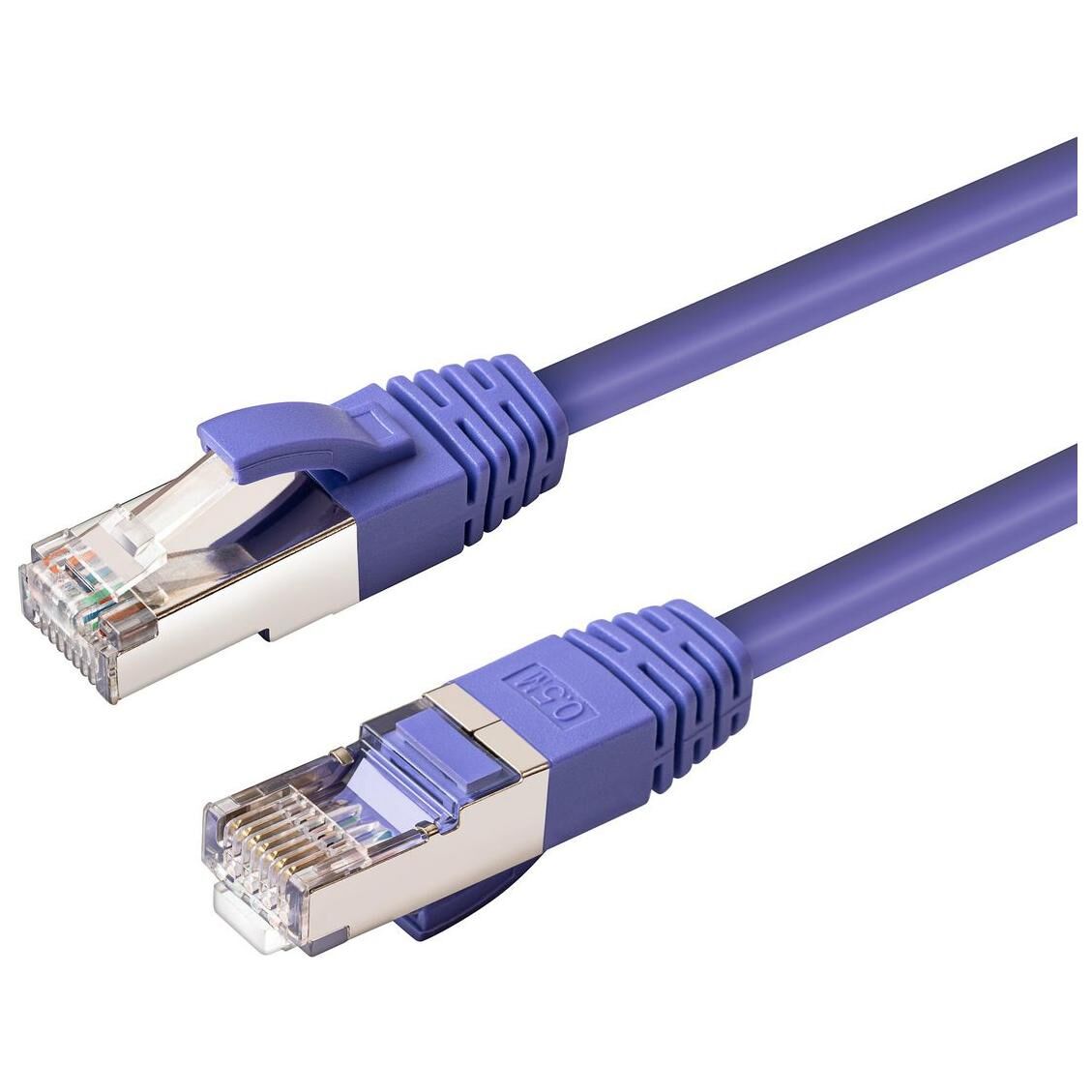 MicroConnect Cat6 S/FTP (S-STP) Network Cable, 7m, Violet