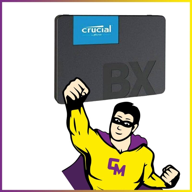 Unidad de estado sólido SSD Crucial BX500 de 120 GB