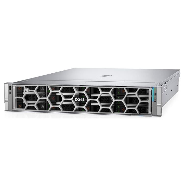 Dell PowerEdge R570 Server - Xeon 6507P, 3.5GHz, 32GB RAM, 960GB Storage