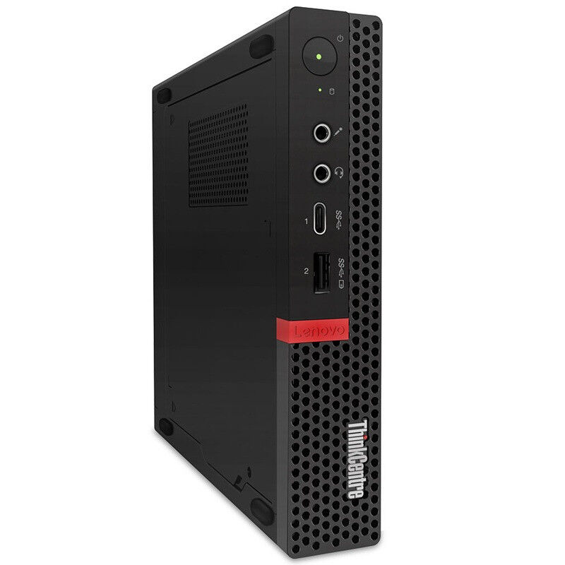 Lenovo ThinkCentre M720Q - Processeur i3 3,1 GHz, 8 Go de RAM, 1 To de stockage, sans graphiques Intel UHD, Windows 11 Pro, clavier et souris AZERTY