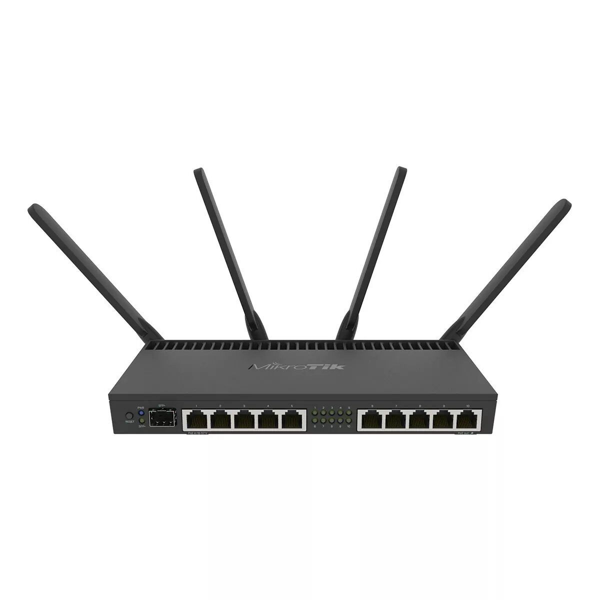 Mikrotik RB4011 2.4GHz/5GHz PoE Router Black (RB4011iGS+5HacQ2HnD-IN)