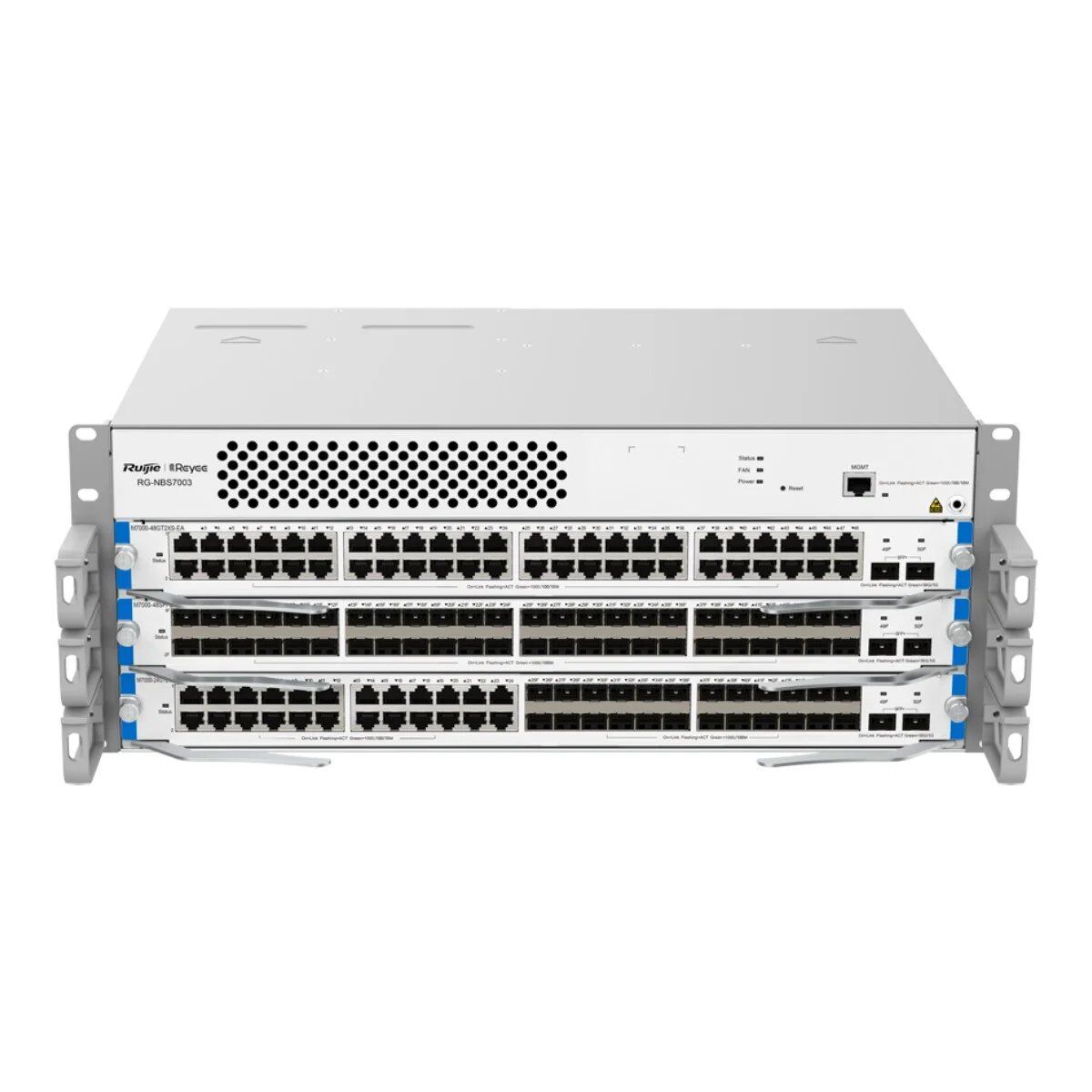 Ruijie Networks Modular Chassis Switch Reyee L3 - Up to 144 GE/144 GE SFP/48 SFP+ Ports