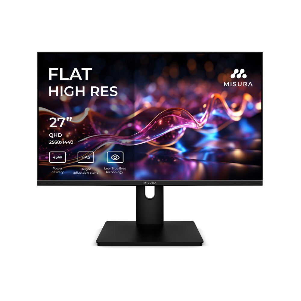 Misura QW27DQI 27-Inch High Resolution QHD Monitor 75Hz