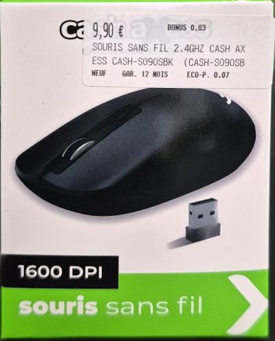 Cash Axess Wireless Mouse 2.4GHz