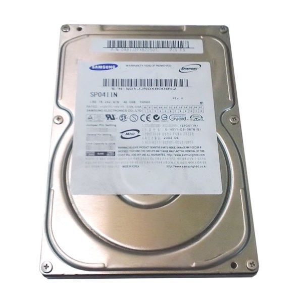 Samsung 40GB 3.5" SpinPoint Slim IDE Hard Drive (SP0411N, 7200RPM, 2MB Cache)