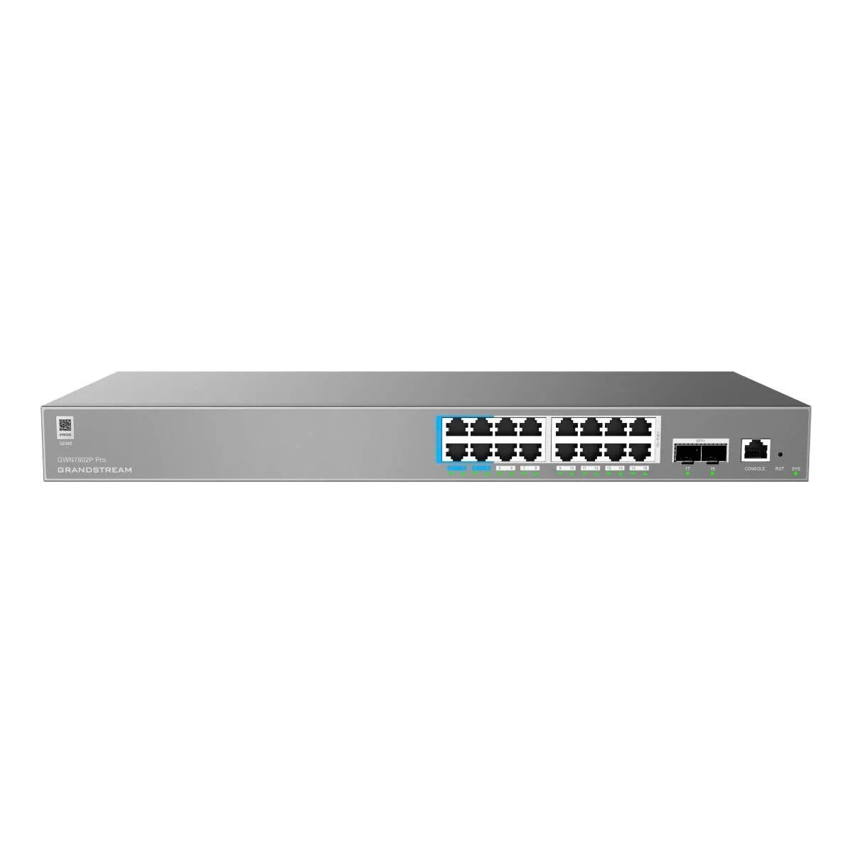 Grandstream GWN7802P Pro 18-Port Gigabit PoE Switch