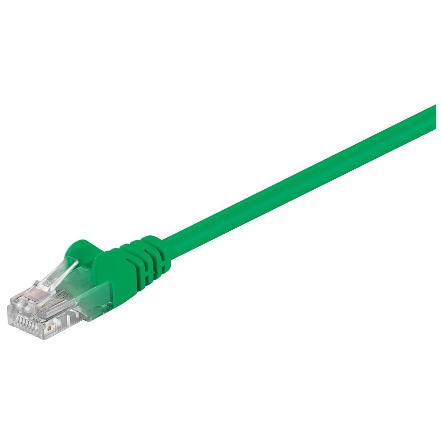 MicroConnect Cat5e Network Cable, 2m, Green (UTP)