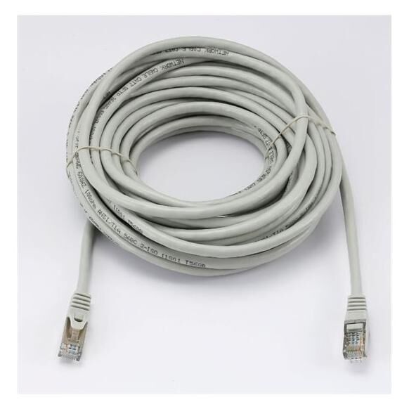 Heden Network Cable - 10m, CAT8, S/FTP, Straight RJ-45 to Straight RJ-45, Molded, No Hook - Grey